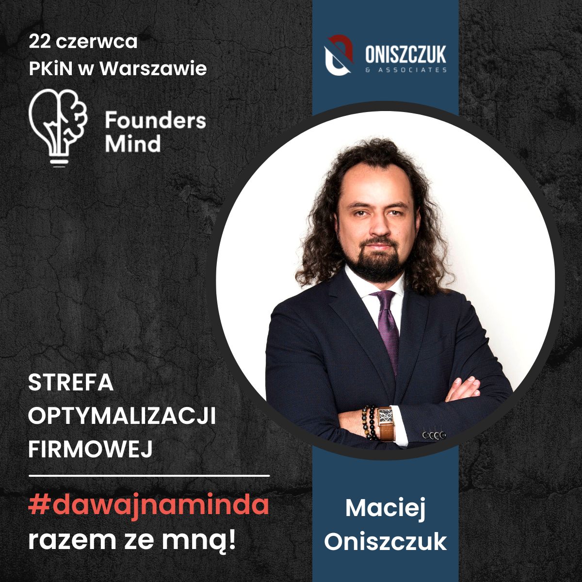 Founders Mind Maciej Oniszczuk